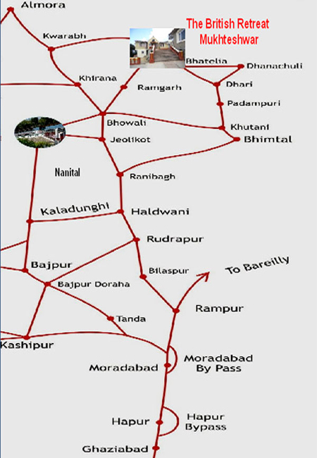 How to Reach Mukteshwar