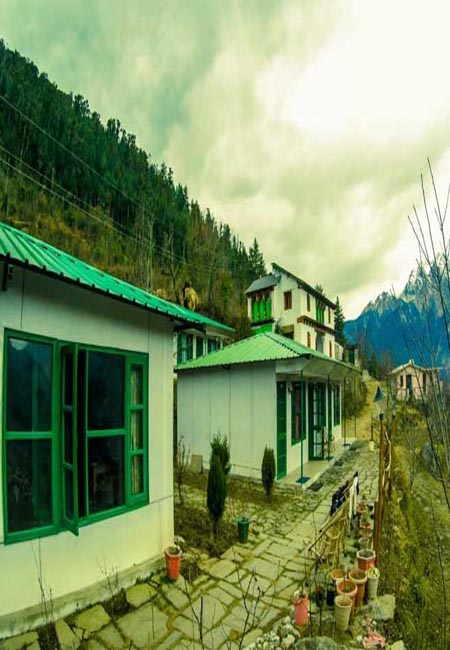 Auli Hotel Eco Cave Garden